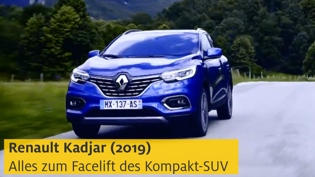 Renault Kadjar 2019 Testfahrt Daten Bilder Preis Adac